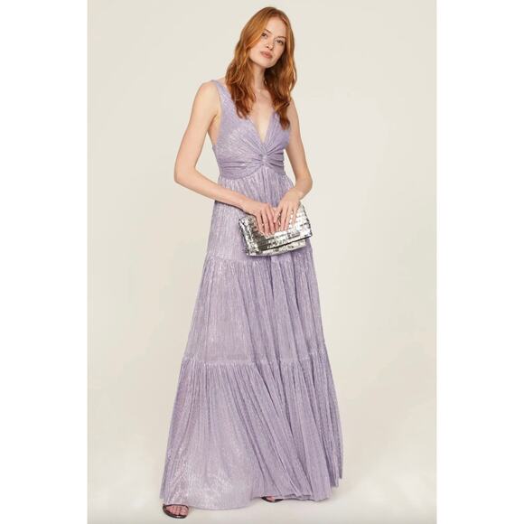 Sabina Musayev Purple Pacific Gown Sz XS - Picture 1 of 6